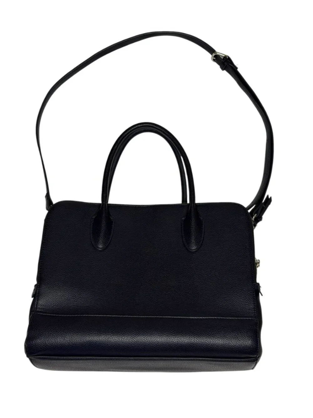 Urban Expressions Faux Pebbled Leather Purse Crossbody Hand Bag Black NWOT